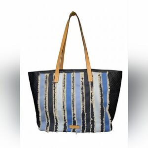 Vera Bradley Cool Stripe Tote - NWOT!